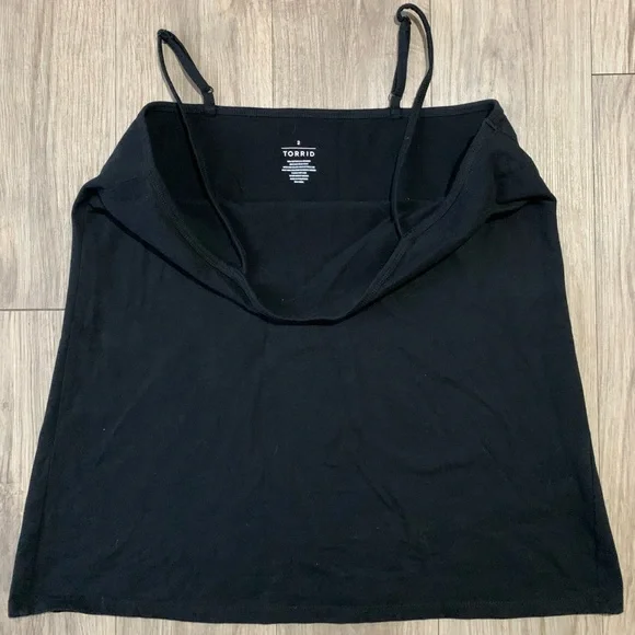 Torrid Tank Top, Black, 2 - Picture 2 of 3